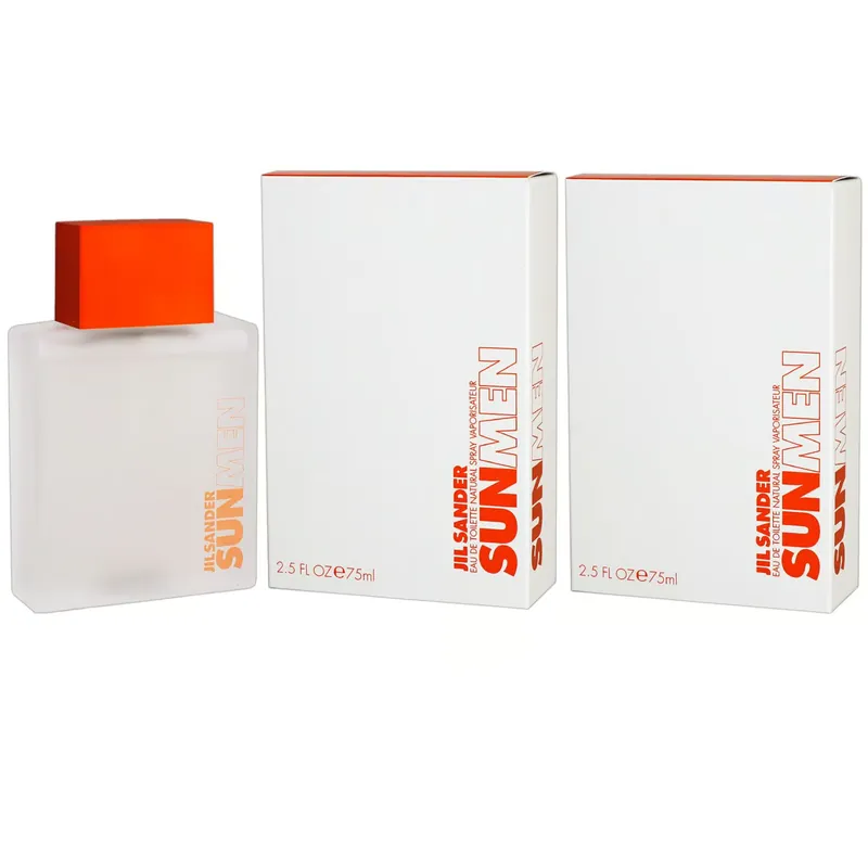 Sonderaktion Jil Sander Sun Men - Man 2 x 75 ml Eau de Toilette EDT Set Herrenduft Herren Duft