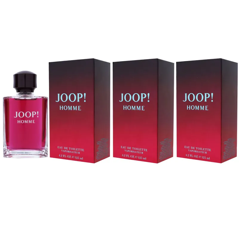Joop Homme 3 x 125 ml Eau de Toilette EDT Set Herrenduft Herren Duft Rabatt