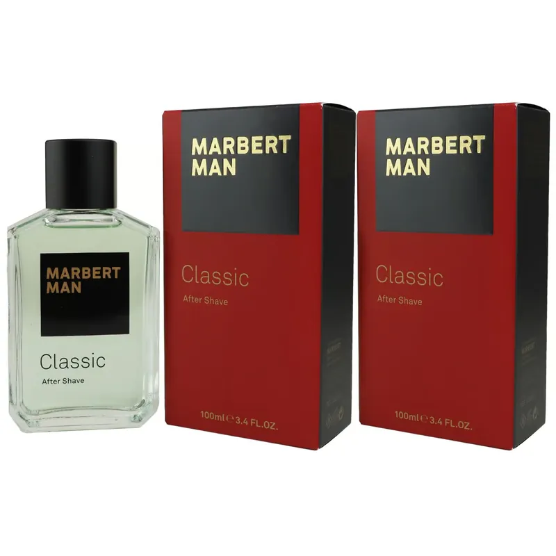 Marbert Man Classic 2 x 100 ml After Shave Aftershave Set Bestpreis