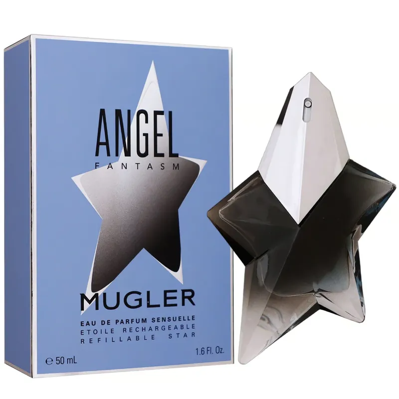 Finale Aktion Thierry Mugler Angel Fantasm 50 ml Eau de Parfum EDP Sensuelle Refillable Star