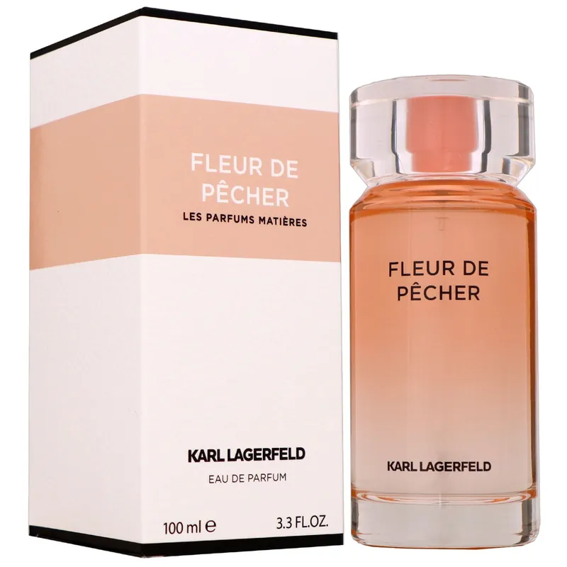 Karl Lagerfeld Fleur de Pecher 100 ml Eau de Parfum EDP Damenparfum Zertifiziert