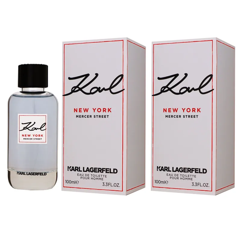 Angebot Karl Lagerfeld Karl New York Mercer Street 2 x 100 ml Eau de Toilette Set