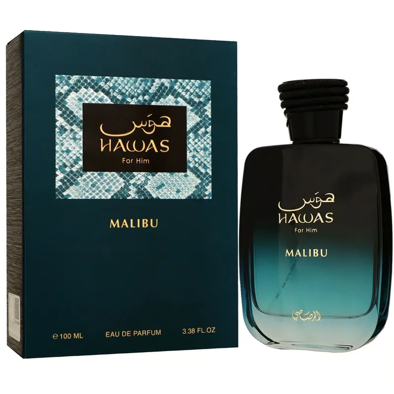 Neue Ware Rasasi Hawas Malibu 100 ml Eau de Parfum EDP Herrenparfum