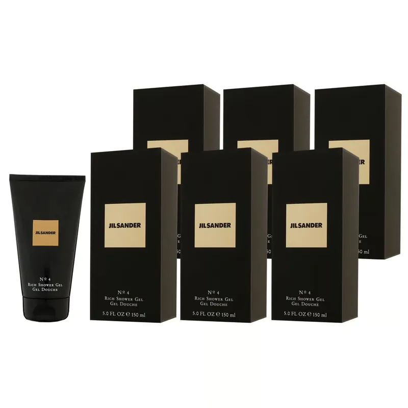 Aktuell Jil Sander No 4 Women - Woman 6 x 150 ml Showergel Duschgel Shower Gel Set