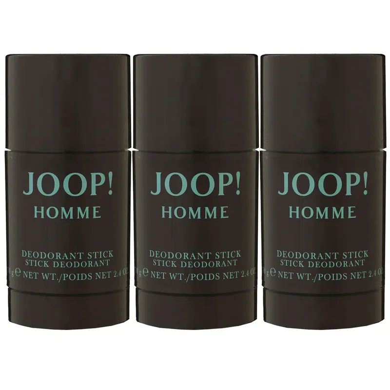 Joop Homme 3 x 75 ml Deostick Deo Stick Deodorant Set Begrenztes Angebot