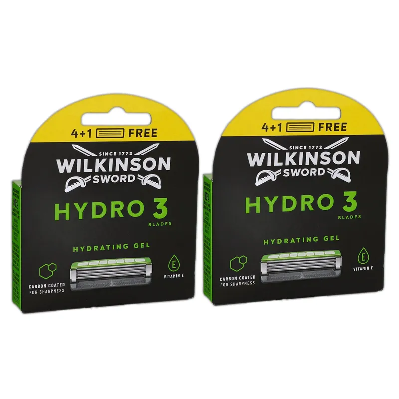 Nur Für Kurze Zeit Wilkinson Sword Hydro 3 Skin Protection 2 x 4 + 1 Rasierklingen Aloe Vera Set