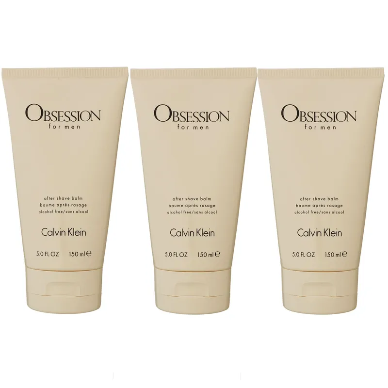 Calvin Klein Obsession for Men - Man 3 x 150 ml After Shave Balsam Set Jetzt Kaufen