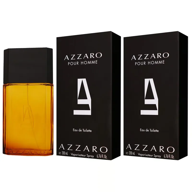 Azzaro Pour Homme 2 x 200 ml Eau de Toilette EDT Set Herrenduft Günstig