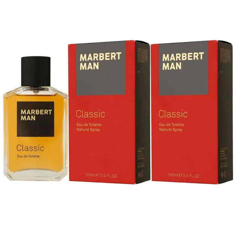 Sale Marbert Man Classic 2 x 100 ml Eau de Toilette EDT Herrenduft Herren Duft Set