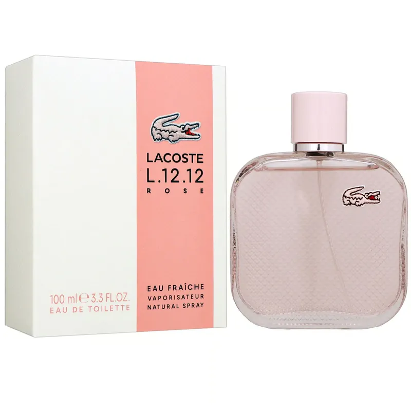 Kracherpreis Lacoste L.12.12 Rose Eau Fraiche 100 ml Eau de Toilette EDT Damenduft