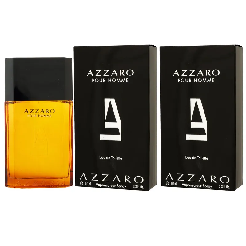 Neuheit Azzaro Pour Homme 2 x 100 ml Eau de Toilette EDT Herrenduft Herren Duft Set