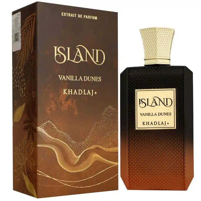 Khadlaj Island Vanilla Dunes 100 ml Extrait de Parfum Herrenparfum Zertifiziert