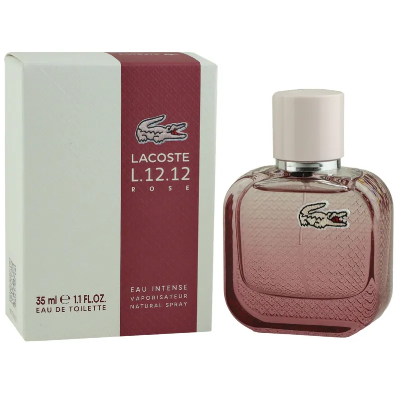 Must-Have Lacoste L.12.12 Rose Eau Intense 35 ml Eau de Toilette EDT Damenduft