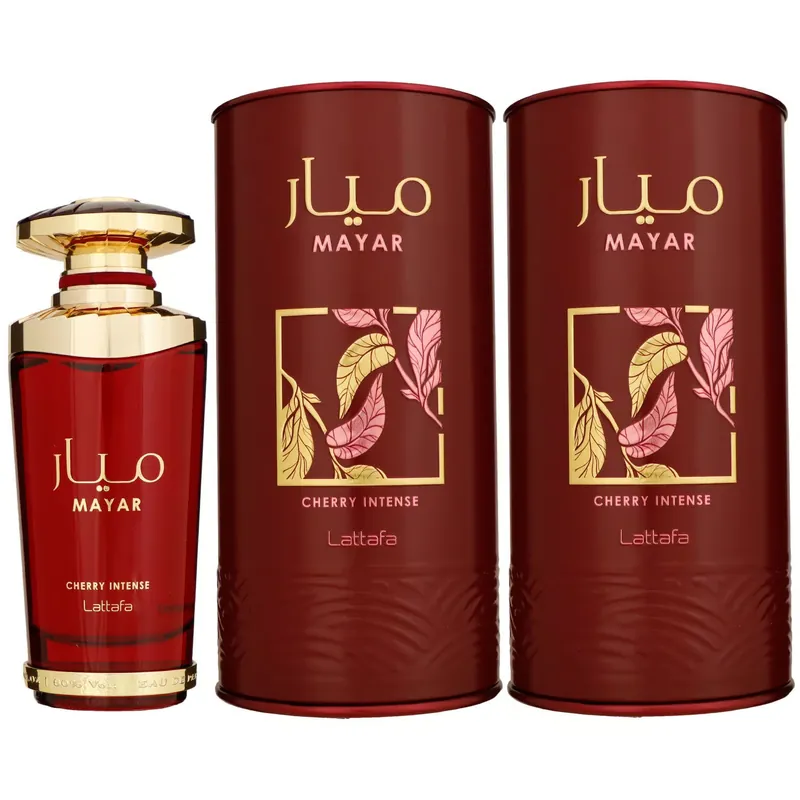 Lattafa Mayar Cherry Intense 2 x 100 ml Eau de Parfum EDP Damenparfum Set Geprüft