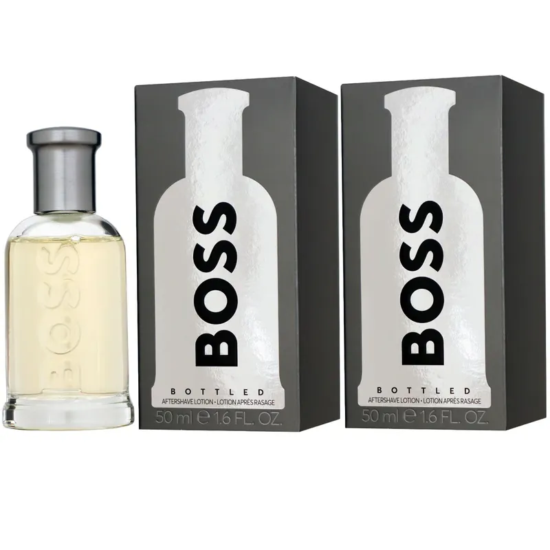 Geprüft Hugo Boss Boss Bottled 2 x 50 ml Aftershave After Shave After Shave Lotion Set