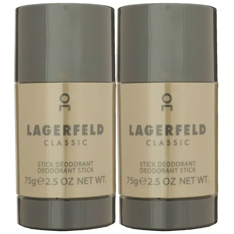 Karl Lagerfeld Classic 2 x 75 ml Deostick Deo Stick Deodorant Stick Set Schnäppchen