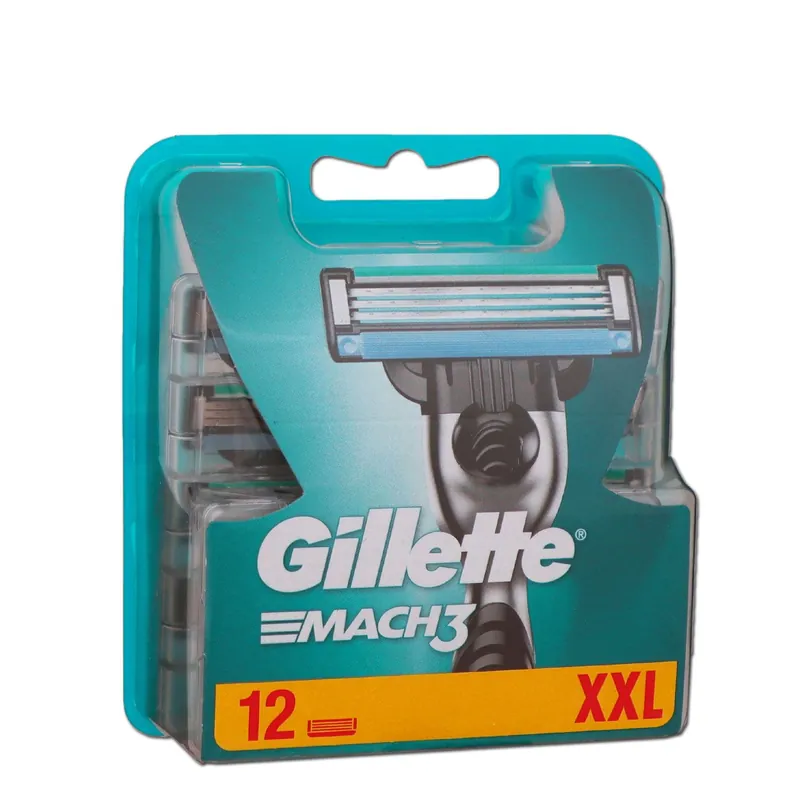 Gillette Mach3 Rasierklingen 12 Stück Klingen XXL Sofort Bestellen
