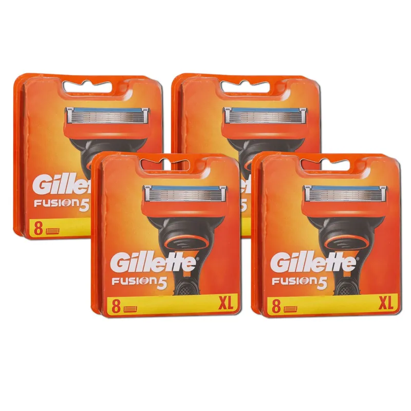 Preisknaller Gillette Fusion5 Rasierklingen 4 x 8 Stück Klingen XL Set