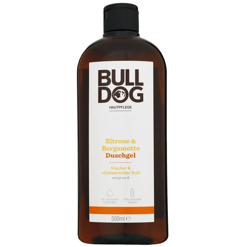 Expressversand Bulldog Zitrone & Bergamotte 500 ml Duschgel Showergel Shower Gel