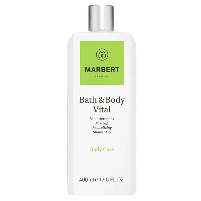 Marbert Bath & Body Vital 400 ml Duschgel Showergel Abverkauf