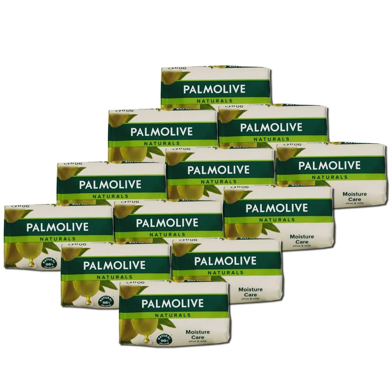 Neu Im Sortiment Palmolive Naturals 12 x 90 g Seife Stückseife Olive Set