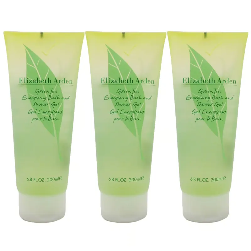 Elizabeth Arden Green Tea 3 x 200 ml Bath & Showergel Duschgel Set Top-Seller
