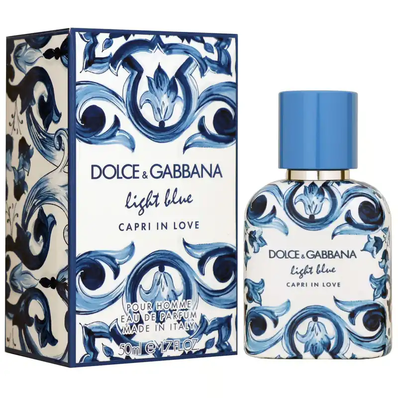 Neu Im Sortiment Dolce & Gabbana Light Blue Pour Homme Capri in Love 50 ml Eau de Parfum EDP