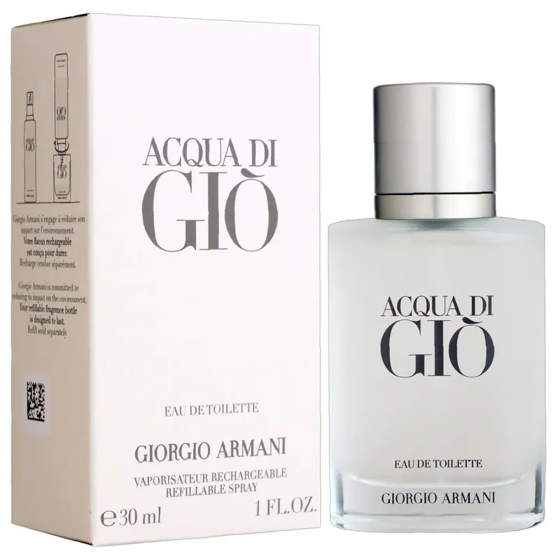 Schnäppchen Giorgio Armani Acqua di Gio pour Homme 30 ml Eau de Toilette EDT Refilllable