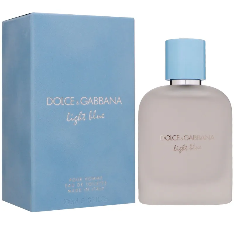 Dolce & Gabbana Light Blue pour Homme 100 ml Eau de Toilette EDT Herrenduft Versand Am Gleichen Tag