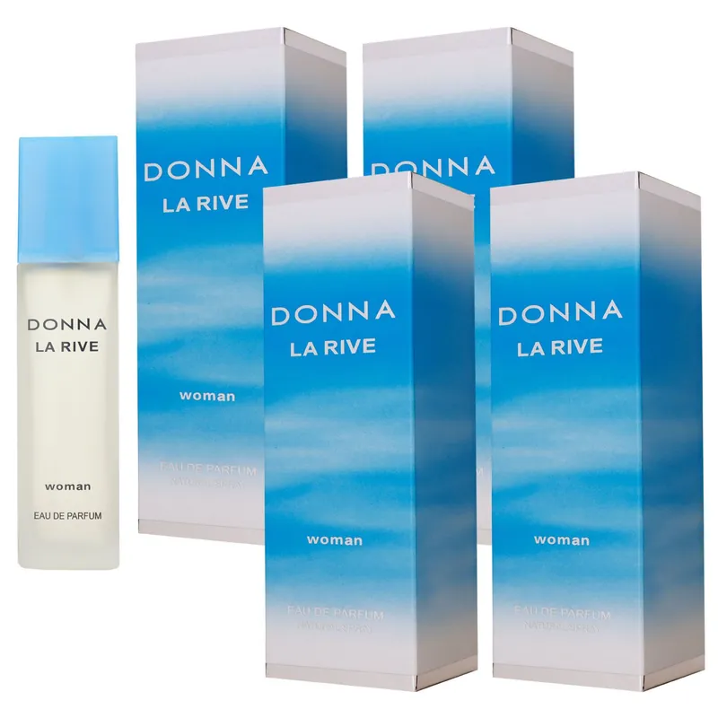 La Rive Donna 4 x 90 ml Eau de Parfum EDP Set Finale Aktion