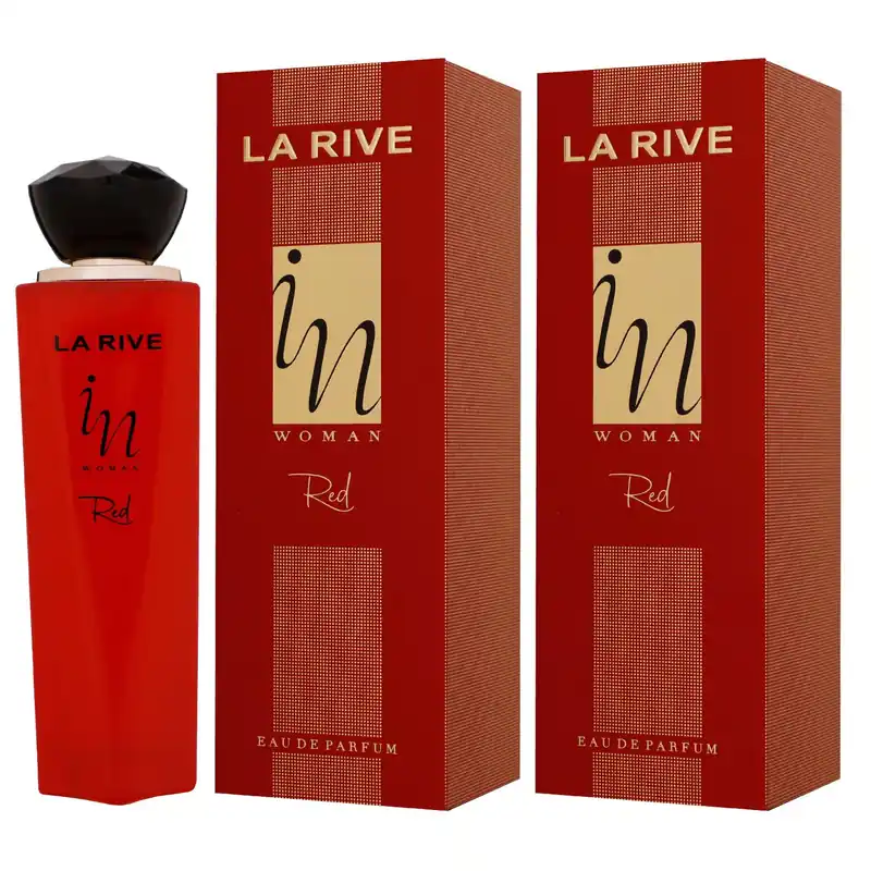 La Rive In Woman Red 2 x 100 ml Eau de Parfum EDP Set Damenparfum Sichere Zahlung