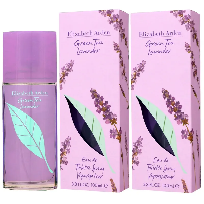 Elizabeth Arden Green Tea Lavender 2 x 100 ml Eau de Toilette EDT Set Abverkauf