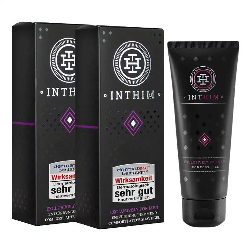 IntHim Comfort After Shave Gel für Männer 2 x 100 ml aus Die Höhle der Löwen Set Jetzt Kaufen