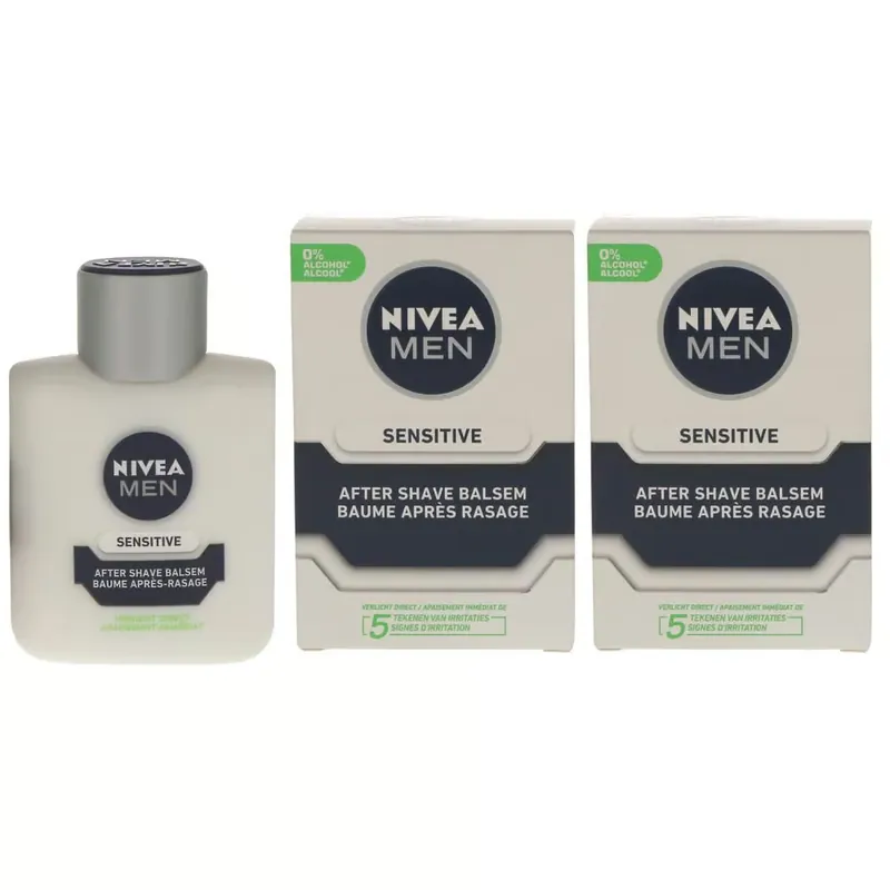 Nivea Men Sensitive 2 x 100 ml After Shave Balm Set Top-Seller