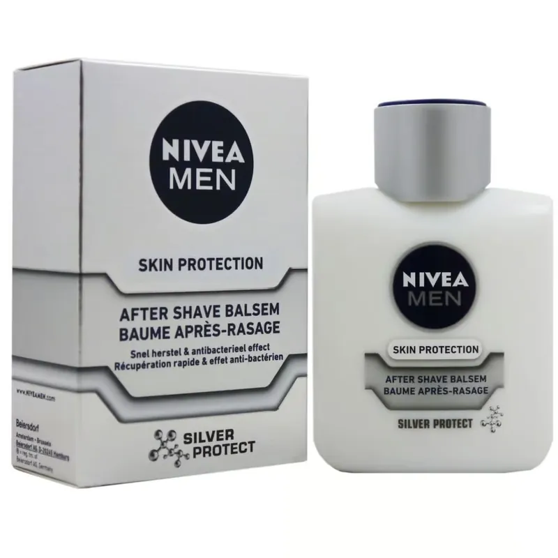 Nivea Men Silver Protect 100 ml After Shave Balm Balsam Direktkauf