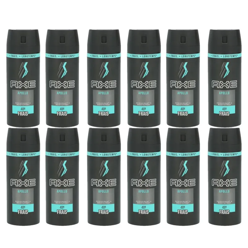 Online Kaufen Axe Apollo 12 x 150 ml Deo Deospray Deodorant Set