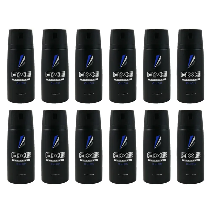 Knallerangebot Axe Click 12 x 150 ml Deodorant Deospray Deodorant Spray Set