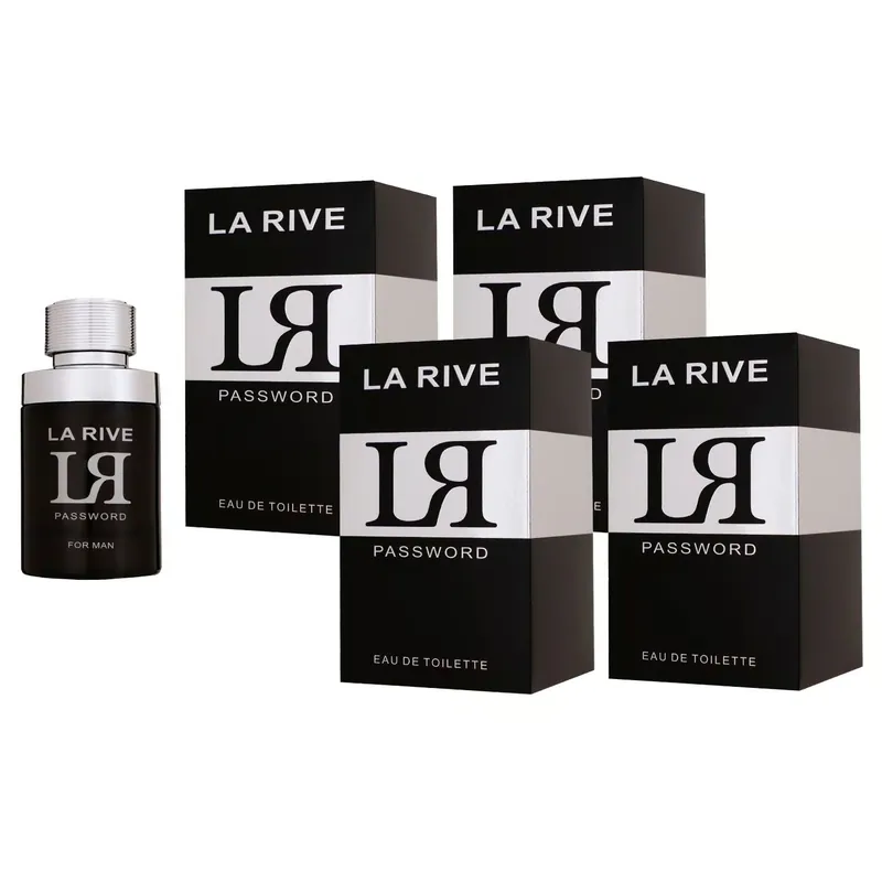 La Rive Password 4 x 75 ml Eau de Toilette EDT Set Aktuell