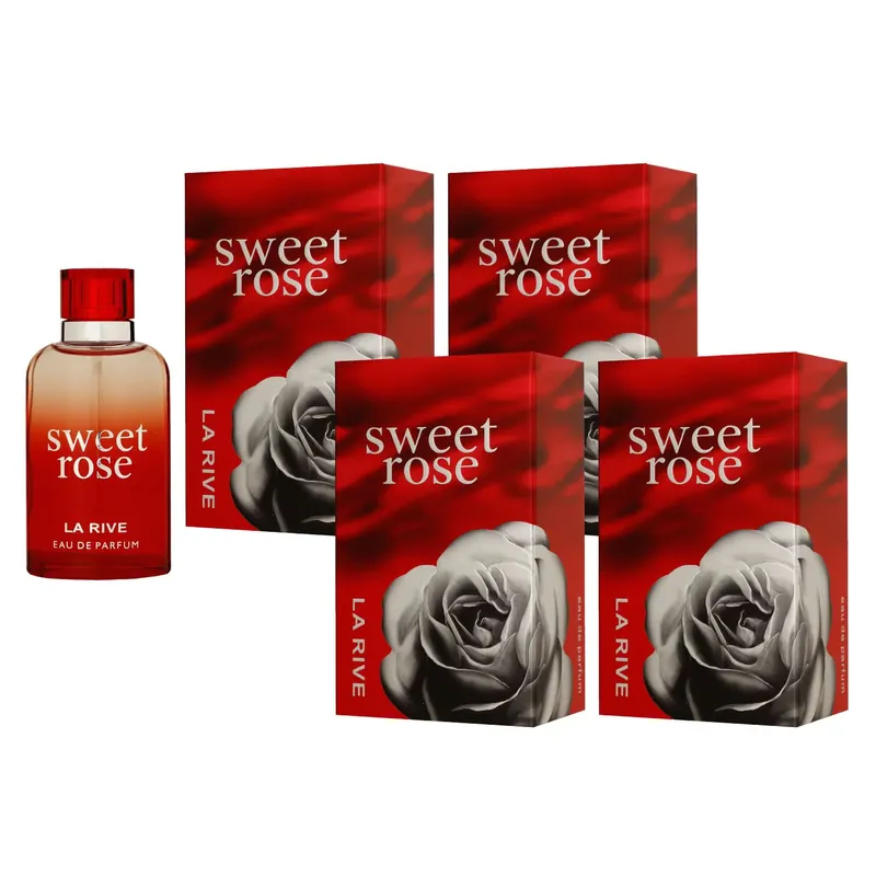 Sichere Zahlung La Rive Sweet Rose 4 x 90 ml Eau de Parfum EDP Set Damenparfum