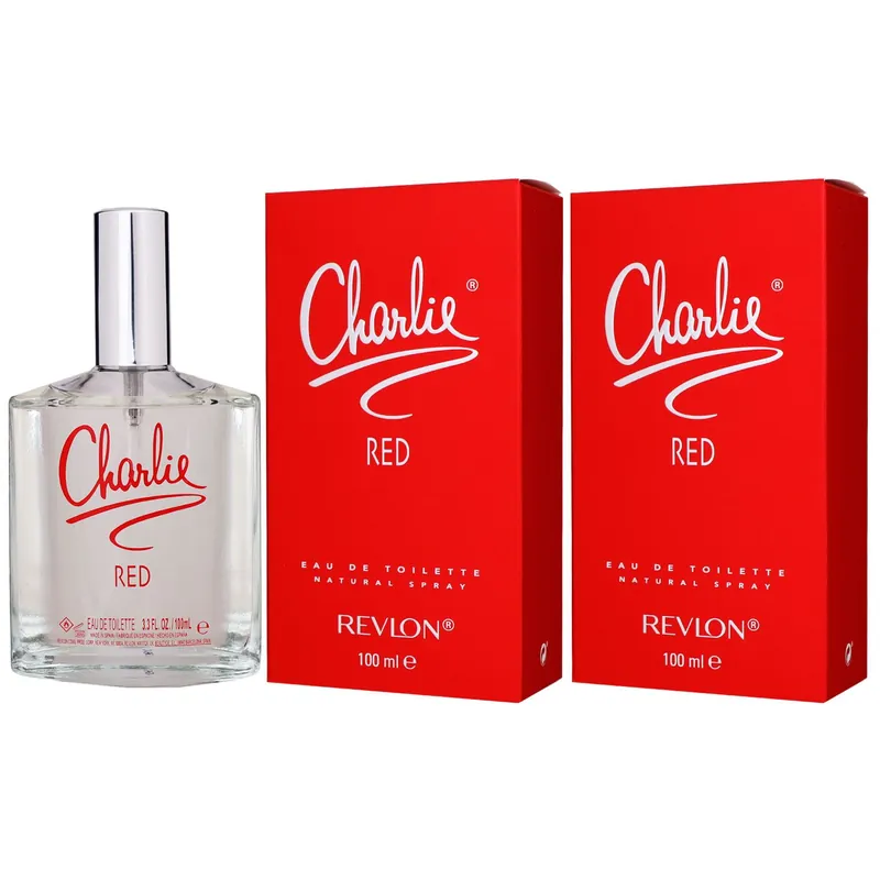 Revlon Charlie Red 2 x 100 ml Eau de Toilette EDT Set Damendft Damen Duft Preisreduziert