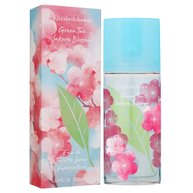Elizabeth Arden Green Tea Sakura Blossom 100 ml Eau de Toilette EDT Damenduft Markenware