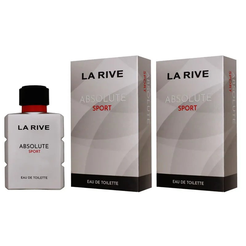 Wochenendangebot La Rive Absolute Sport 2 x 100 ml Eau de Toilette EDT Set Herrenparfum