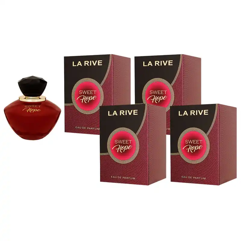 La Rive Sweet Hope 4 x 90 ml Eau de Parfum EDP Set Damenparfum Sichere Zahlung