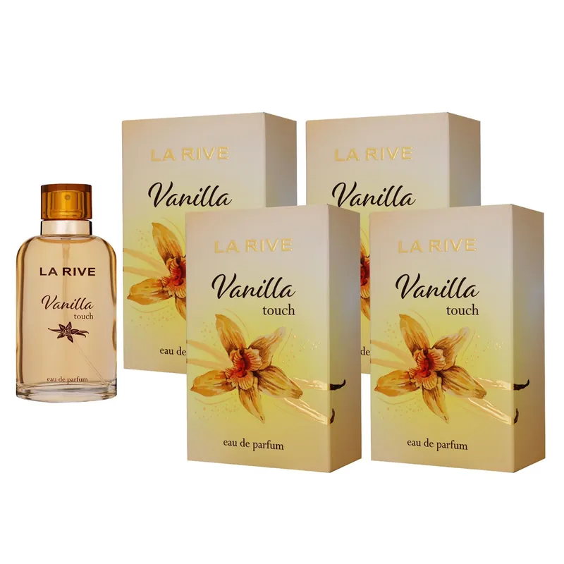 La Rive Vanilla Touch 4 x 90 ml Eau de Parfum EDP Set Damenparfum Preis Gesenkt