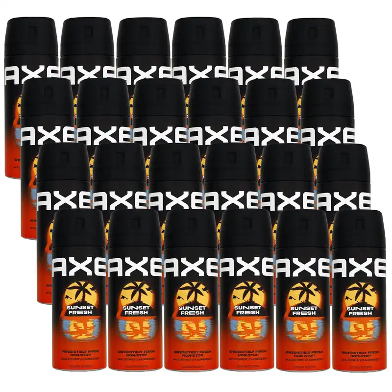 Aktuell Axe Sunset Fresh 24 x 150 ml Deospray Deodorant Deo Spray Deodorant Spray Set