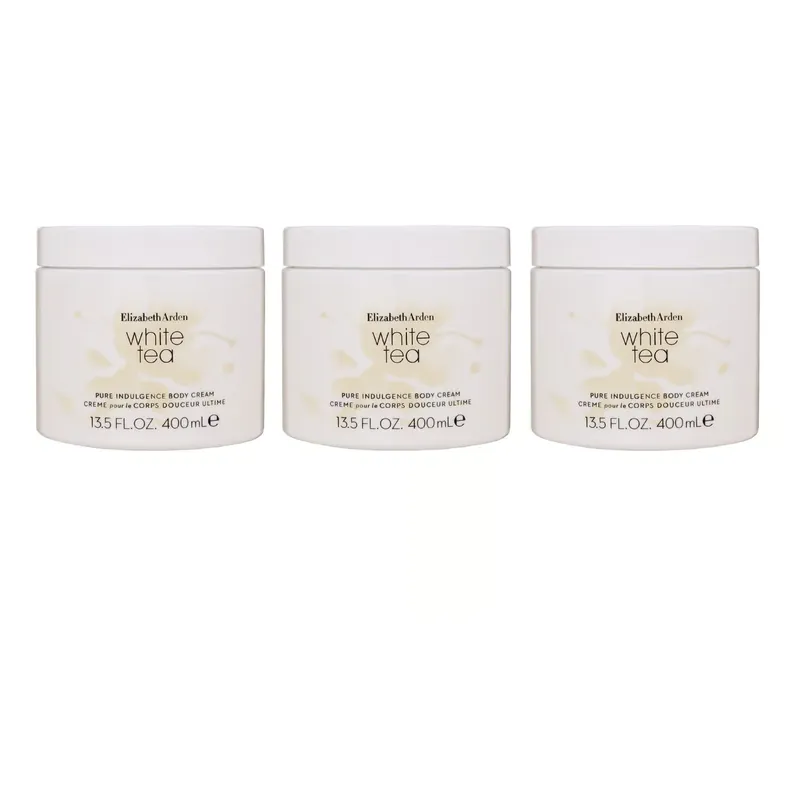 Rabatt Elizabeth Arden White Tea 3 x 400 ml Bodylotion Body Cream Körpercreme Creme Set