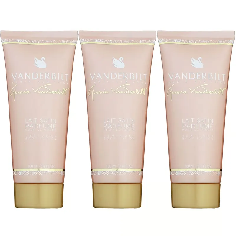 Versand Am Gleichen Tag Gloria Vanderbilt 3 x 100 ml Bodylotion Körperlotion Body Lotion Set