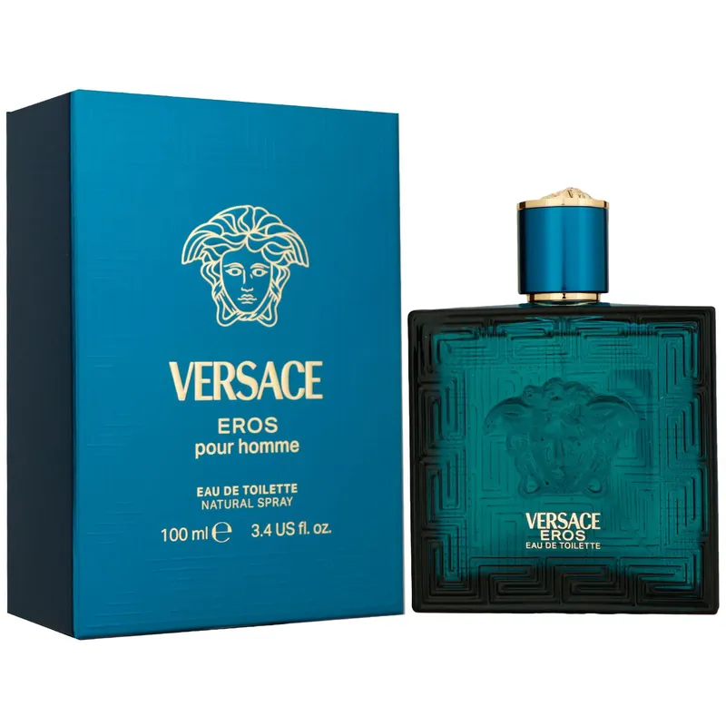 Wochenendangebot Versace Eros 100 ml Eau de Toilette EDT Herrenduft Herren Duft
