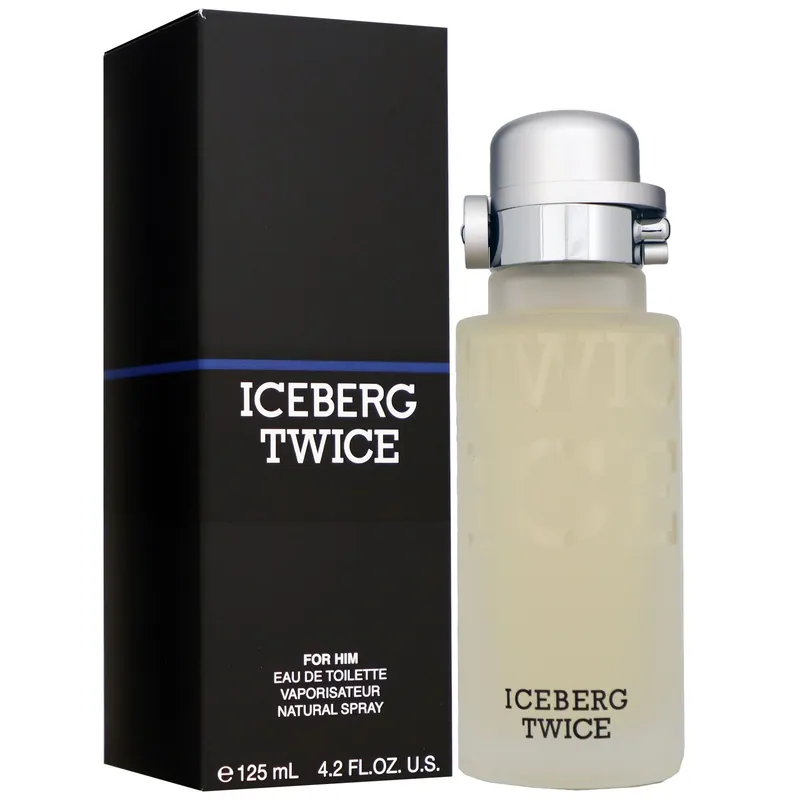 Iceberg Twice For Him Pour Homme 125 ml Eau de Toilette EDT Herrenduft Preisreduziert