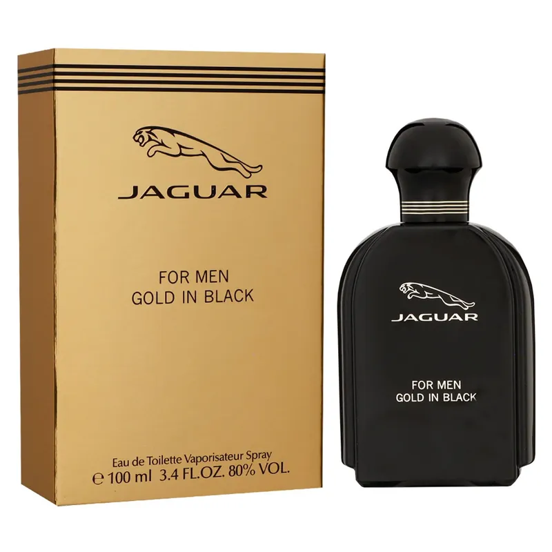 Schneller Versand Jaguar for Men Gold in Black 100 ml Eau de Toilette EDT Herrenduft